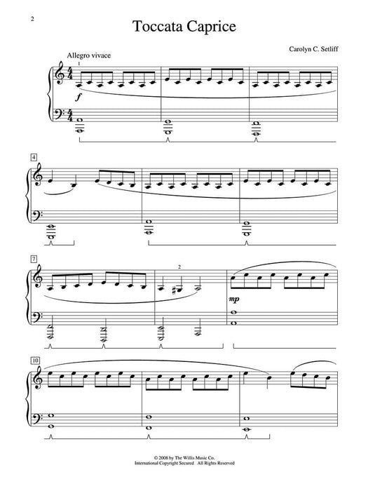 Toccata Caprice Early Intermediate Level 觸技曲 隨想曲 | 小雅音樂 Hsiaoya Music