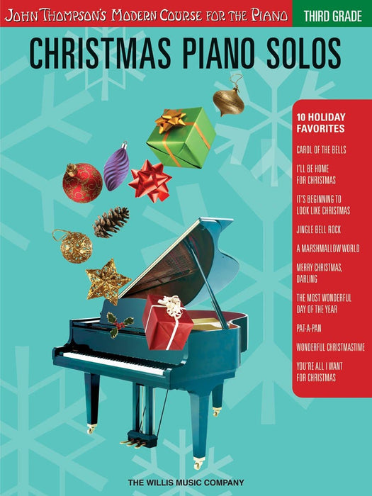 Christmas Piano Solos - Third Grade (Book Only) John Thompson's Modern Course for the Piano 鋼琴 獨奏 鋼琴 | 小雅音樂 Hsiaoya Music