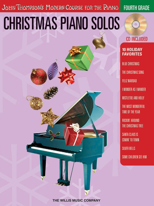 Christmas Piano Solos - Fourth Grade (Book/CD Pack) John Thompson's Modern Course for the Piano 鋼琴 獨奏 鋼琴 | 小雅音樂 Hsiaoya Music