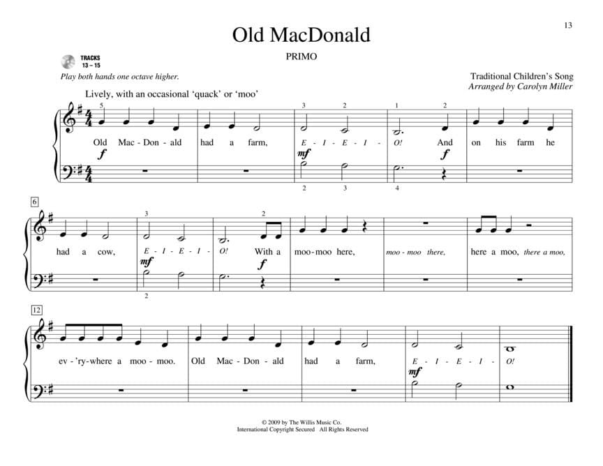 Teaching Little Fingers to Play Easy Duets Early Elementary Level 二重奏 | 小雅音樂 Hsiaoya Music