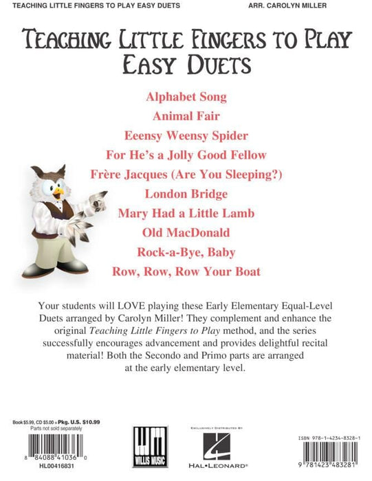 Teaching Little Fingers to Play Easy Duets Early Elementary Level 二重奏 | 小雅音樂 Hsiaoya Music