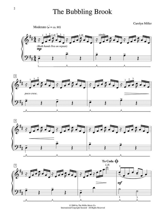 The Bubbling Brook Early Intermediate Level | 小雅音樂 Hsiaoya Music