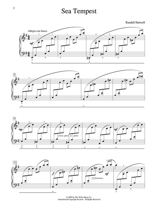 Sea Tempest National Federation of Music Clubs 2014-2016 Selection Mid-Intermediate Level | 小雅音樂 Hsiaoya Music