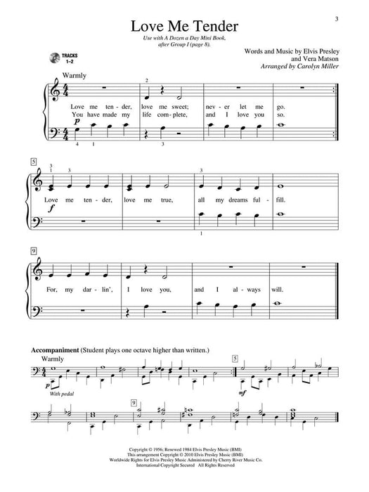 A Dozen a Day Songbook - Mini Early Elementary Level | 小雅音樂 Hsiaoya Music