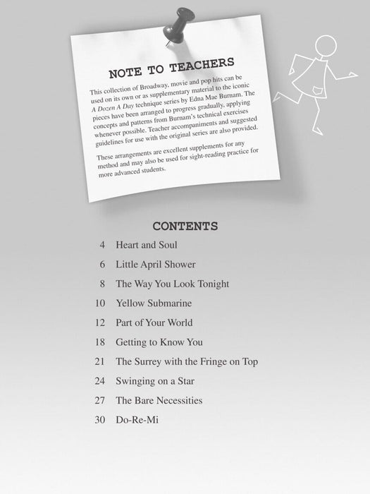 A Dozen a Day Songbook - Preparatory Book Mid-Elementary Level | 小雅音樂 Hsiaoya Music