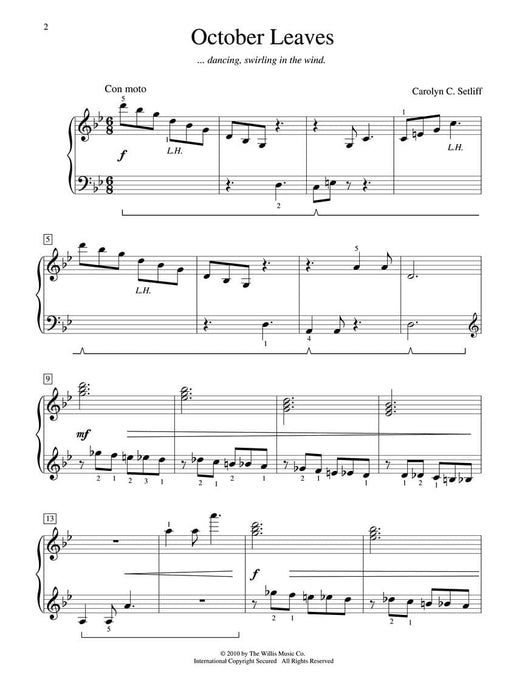 October Leaves Later Elementary Level | 小雅音樂 Hsiaoya Music