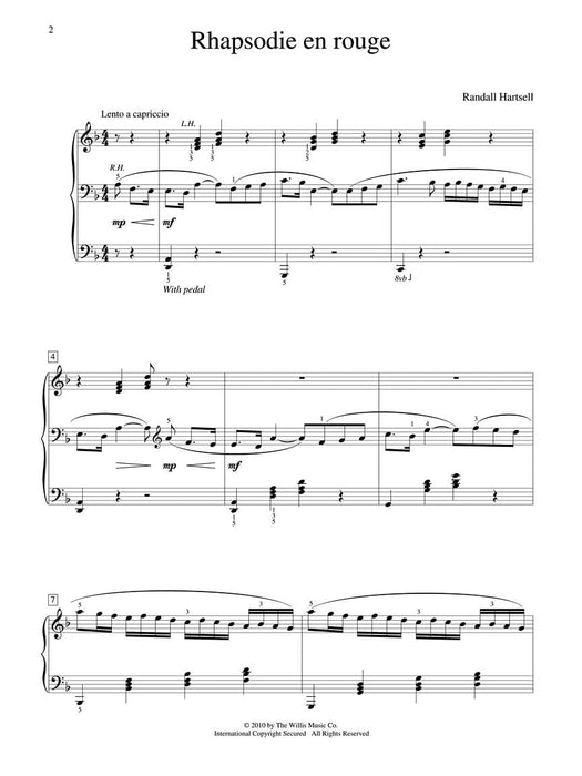 Rhapsodie en rouge Mid-Intermediate Level 狂想曲 | 小雅音樂 Hsiaoya Music