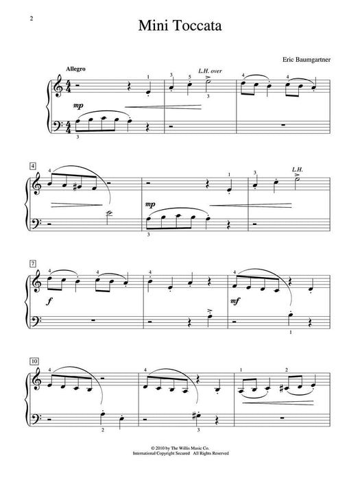 Mini Toccata Mid-Elementary Level 觸技曲 | 小雅音樂 Hsiaoya Music