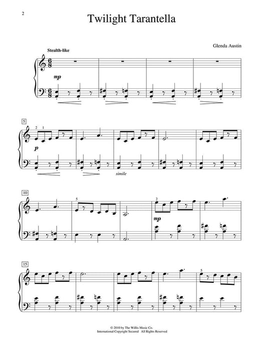 Twilight Tarantella National Federation of Music Clubs 2014-2016 Selection Later Elementary Level 塔蘭泰拉 | 小雅音樂 Hsiaoya Music