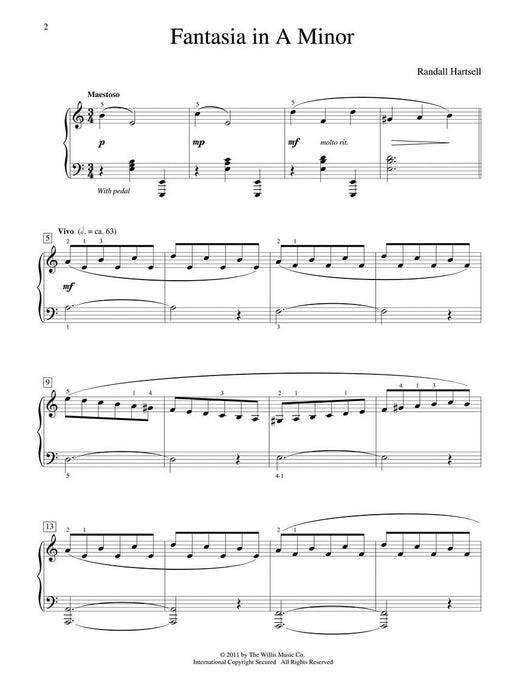 Fantasia in A Minor National Federation of Music Clubs 2014-2016 Selection Mid-Intermediate Level 幻想曲 | 小雅音樂 Hsiaoya Music