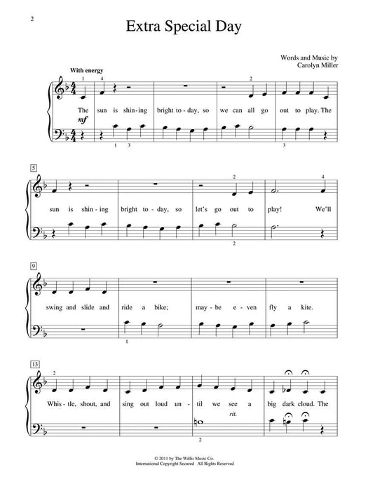 Extra Special Day National Federation of Music Clubs 2014-2016 Selection Early Elementary Level | 小雅音樂 Hsiaoya Music