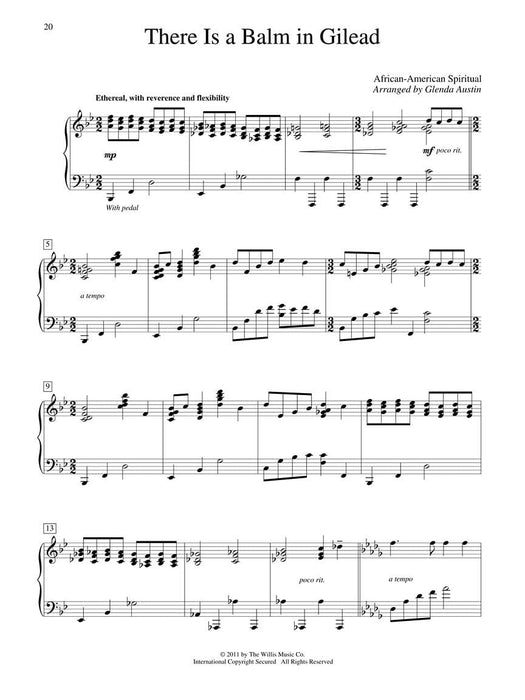 Solos for the Sanctuary - Spirituals 7 Piano Solos for the Church Pianist/Mid to Later Intermediate Level 獨奏 鋼琴 獨奏 | 小雅音樂 Hsiaoya Music