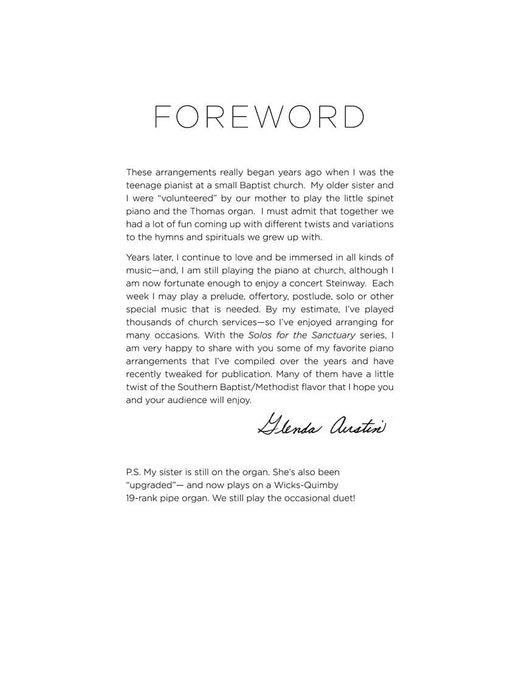 Solos for the Sanctuary - Hymns 7 Piano Solos for the Church Pianist/Mid to Later Intermediate Level 獨奏 鋼琴 獨奏 | 小雅音樂 Hsiaoya Music