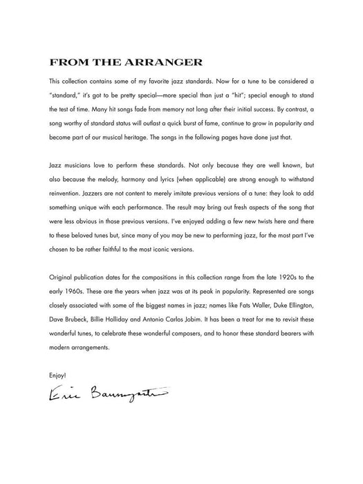 Eric Baumgartner's Jazz It Up! - Standards - Book/Audio Mid-Intermediate Level 爵士音樂 | 小雅音樂 Hsiaoya Music