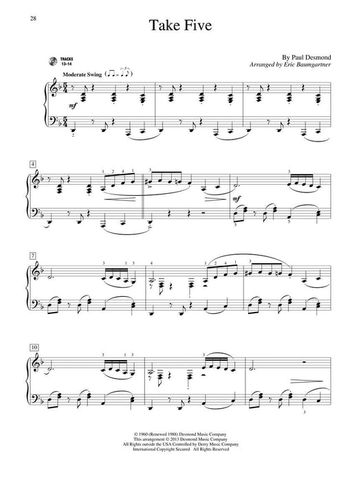 Eric Baumgartner's Jazz It Up! - Standards - Book/Audio Mid-Intermediate Level 爵士音樂 | 小雅音樂 Hsiaoya Music