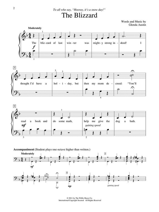 The Blizzard Early Elementary Level | 小雅音樂 Hsiaoya Music