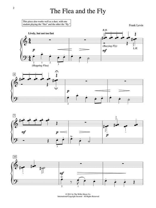 The Flea and the Fly Mid-Elementary Level | 小雅音樂 Hsiaoya Music