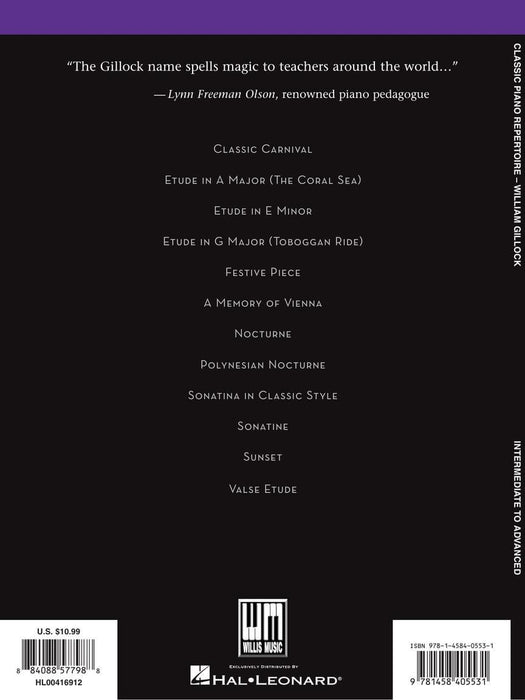 Classic Piano Repertoire - William Gillock National Federation of Music Clubs 2020-2024 Selection 鋼琴 | 小雅音樂 Hsiaoya Music