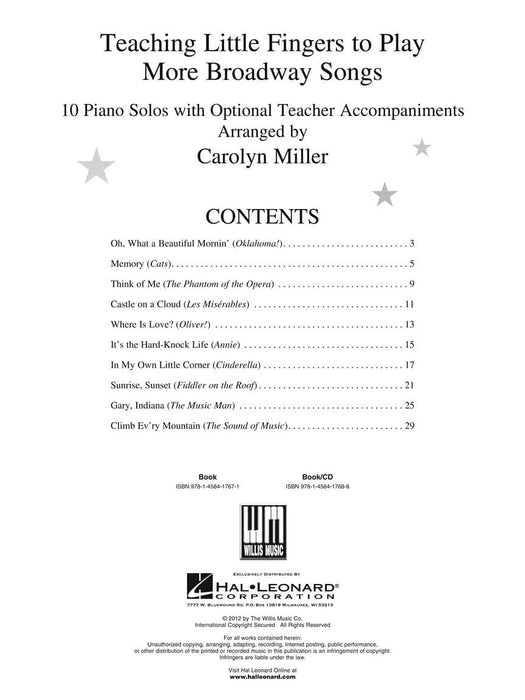 Teaching Little Fingers to Play More Broadway Songs Mid to Later Elementary Level 百老匯 | 小雅音樂 Hsiaoya Music