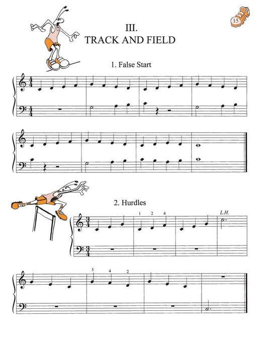 Sportacular Warmups - Book 1 Progressive Finger Workouts Book/Audio | 小雅音樂 Hsiaoya Music