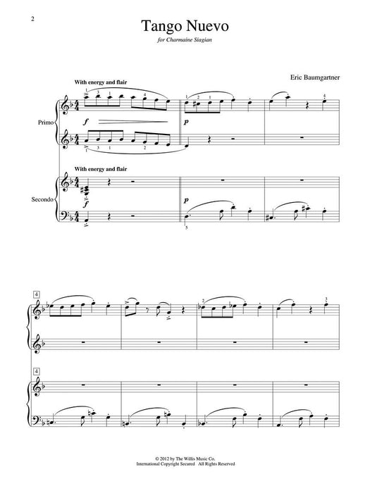 Tango Nuevo 1 Piano, 4 Hands/Early to Mid-Intermediate Level 探戈 鋼琴 | 小雅音樂 Hsiaoya Music