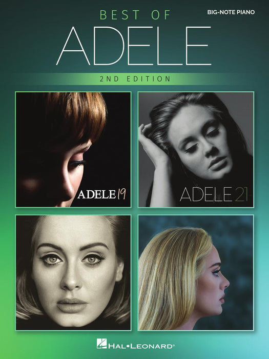 Best of Adele for Big-Note Piano - 2nd Edition 鋼琴 | 小雅音樂 Hsiaoya Music