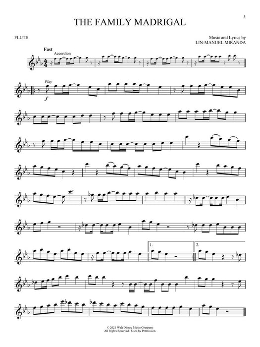 Encanto for Flute Instrumental Play-Along 長笛 | 小雅音樂 Hsiaoya Music