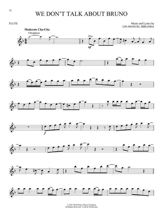 Encanto for Flute Instrumental Play-Along 長笛 | 小雅音樂 Hsiaoya Music
