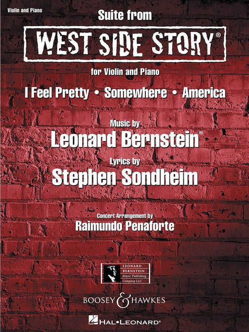 West Side Story Suite for Violin and Piano 伯恩斯坦雷歐納德 西城故事組曲 小提琴 鋼琴 | 小雅音樂 Hsiaoya Music