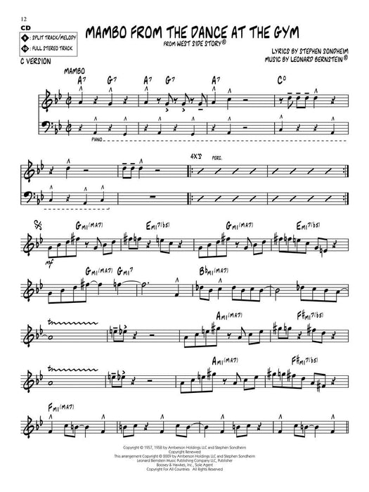 Leonard Bernstein Jazz Play-Along Volume 92 伯恩斯坦雷歐納德 爵士音樂 | 小雅音樂 Hsiaoya Music