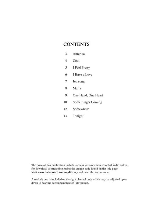 West Side Story for Trombone Instrumental Play-Along Book/Online Audio 伯恩斯坦雷歐納德 西城故事 長號 | 小雅音樂 Hsiaoya Music