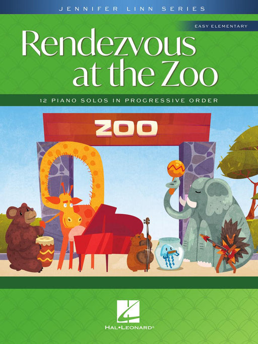 Rendezvous at the Zoo - 12 Piano Solos in Progressive Order Jennifer Linn Series Easy Elementary Solos 鋼琴 | 小雅音樂 Hsiaoya Music