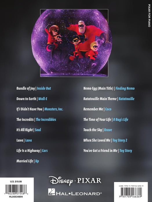 Pixar for Piano 鋼琴 | 小雅音樂 Hsiaoya Music