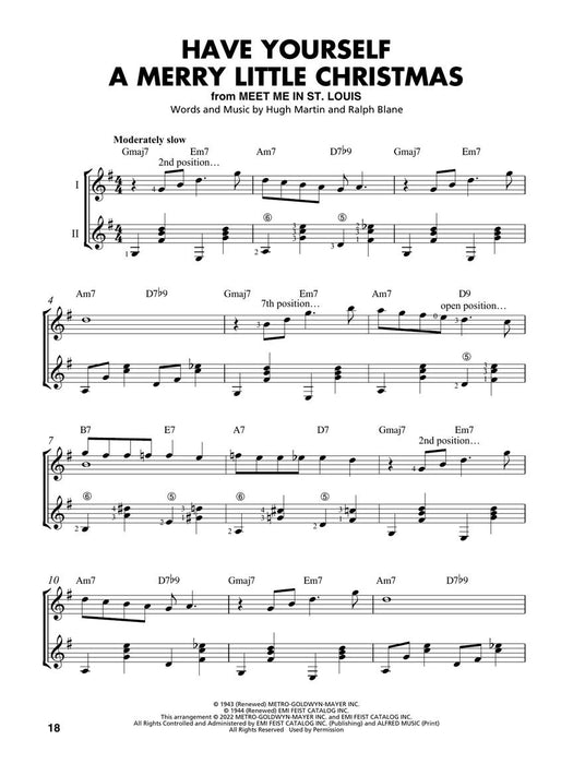 Christmas Guitar Duets 25 Christmas Favorites Arranged for Two Guitars in Standard Notation 吉他 二重奏 | 小雅音樂 Hsiaoya Music