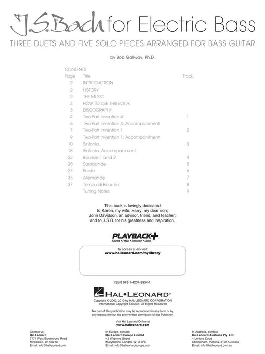 J.S. Bach for Electric Bass Music · Instruction · Historical Analysis 巴赫約翰‧瑟巴斯提安 | 小雅音樂 Hsiaoya Music