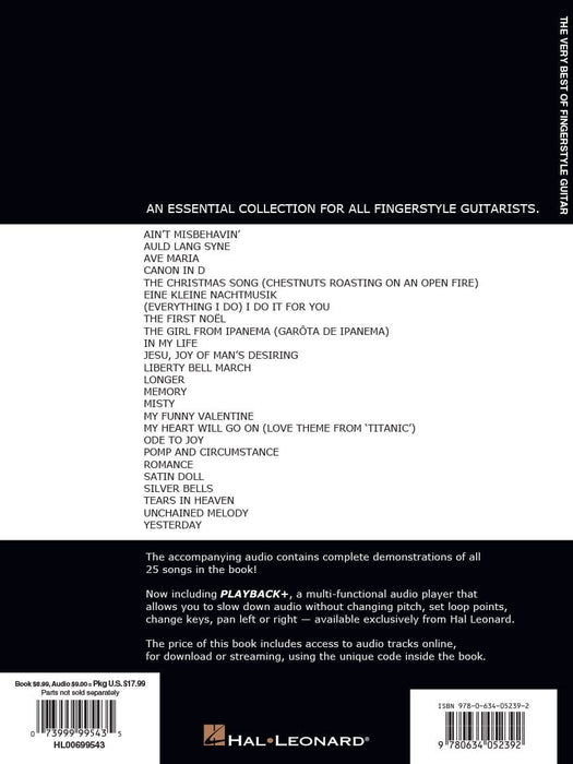 The Very Best of Fingerstyle Guitar 25 Songs Arranged for Solo Guitar in Standard Notation and Tablature 吉他 獨奏 吉他 指法譜 | 小雅音樂 Hsiaoya Music