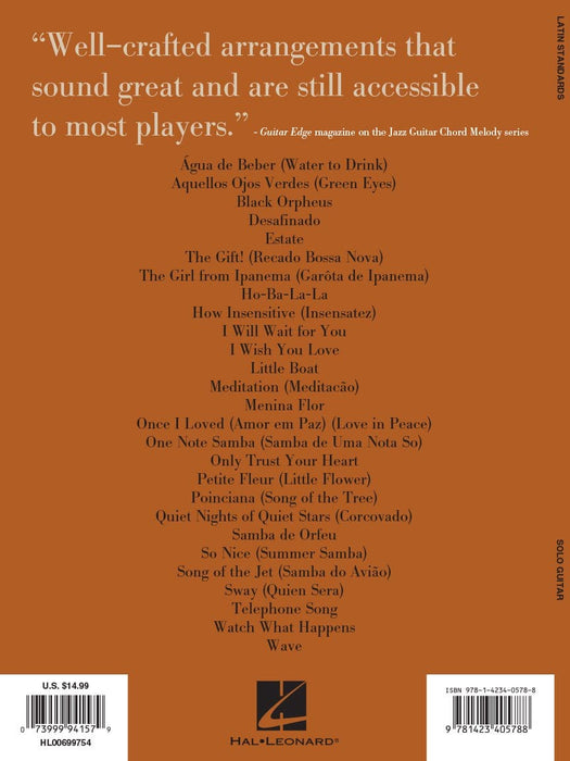 Latin Standards Jazz Guitar Chord Melody Solos 爵士音樂吉他和弦旋律 獨奏 | 小雅音樂 Hsiaoya Music