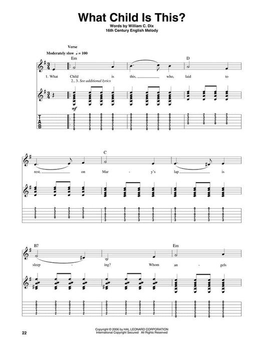 Christmas Carols Guitar Play-Along Volume 62 耶誕頌歌 吉他 | 小雅音樂 Hsiaoya Music