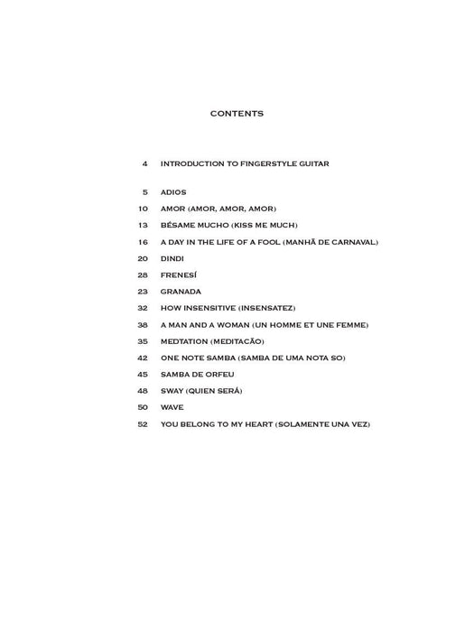 Fingerpicking Latin Favorites | 小雅音樂 Hsiaoya Music