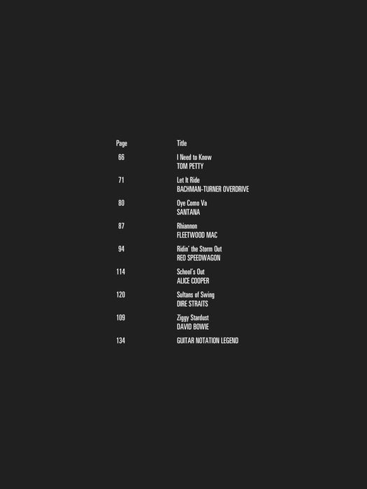 Rock Anthology Guitar Play-Along Volume 81 吉他 | 小雅音樂 Hsiaoya Music