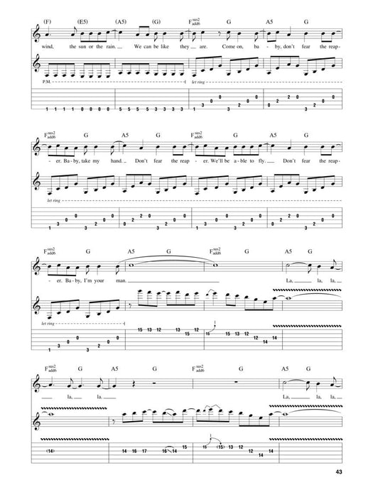 Rock Anthology Guitar Play-Along Volume 81 吉他 | 小雅音樂 Hsiaoya Music