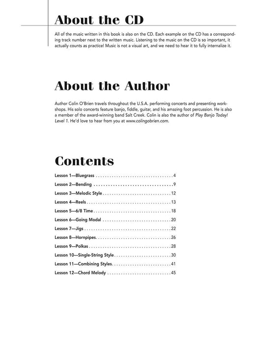 Play Banjo Today! Level 2 | 小雅音樂 Hsiaoya Music