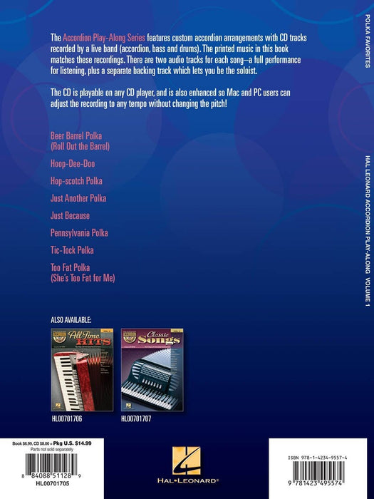 Polka Favorites Accordion Play-Along Volume 1 波卡舞曲 | 小雅音樂 Hsiaoya Music