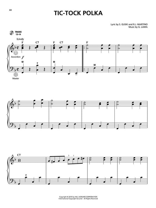 Polka Favorites Accordion Play-Along Volume 1 波卡舞曲 | 小雅音樂 Hsiaoya Music