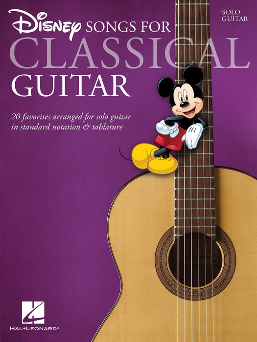 Disney Songs for Classical Guitar Standard Notation & Tab 古典吉他 | 小雅音樂 Hsiaoya Music