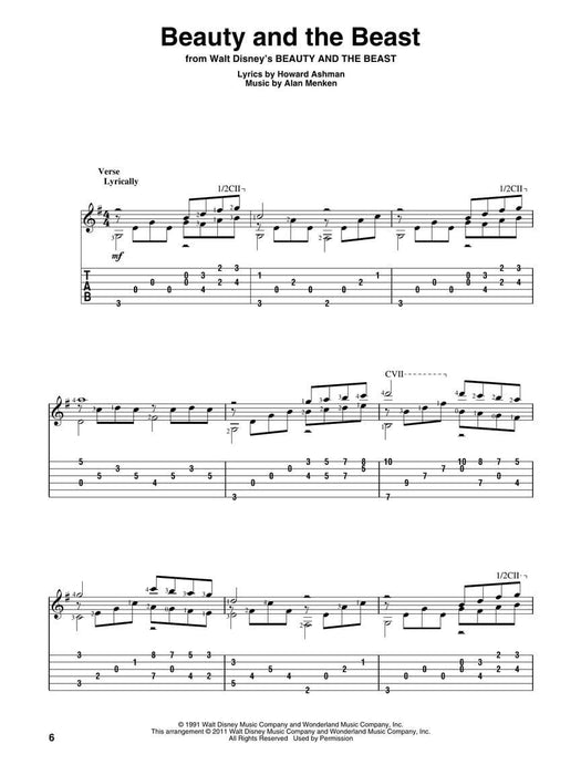 Disney Songs for Classical Guitar Standard Notation & Tab 古典吉他 | 小雅音樂 Hsiaoya Music