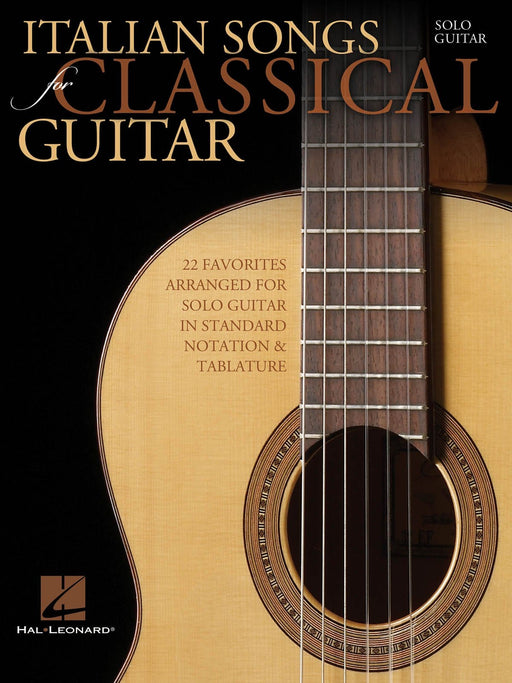 Italian Songs for Classical Guitar Standard Notation & Tab 古典吉他 | 小雅音樂 Hsiaoya Music