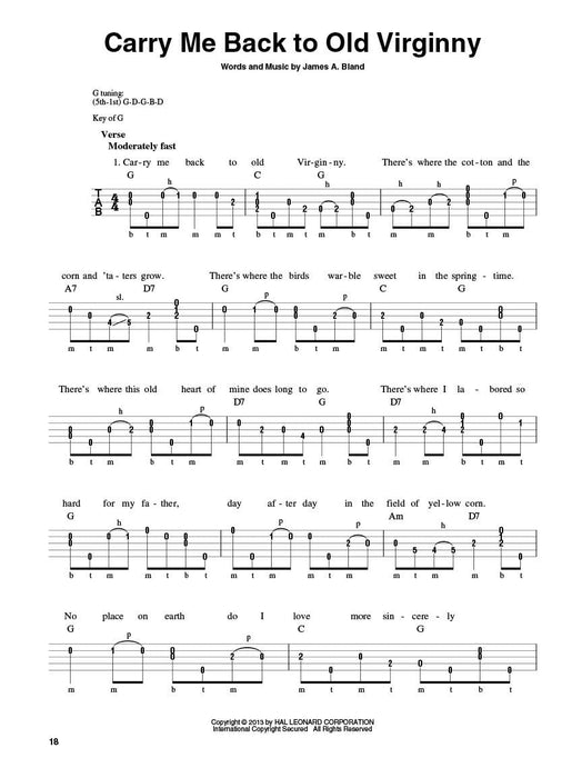 Folk Songs for Banjo 40 Traditional American Folk Songs Arranged for Clawhammer Banjo by Michael Miles 民謠 民謠 | 小雅音樂 Hsiaoya Music