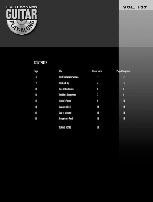 Irish Tunes Guitar Play-Along Volume 137 吉他 | 小雅音樂 Hsiaoya Music