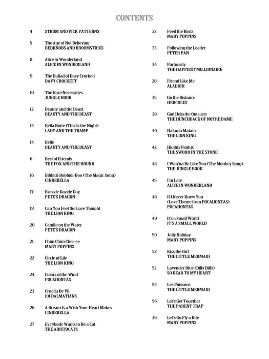 The Disney Songs Book | 小雅音樂 Hsiaoya Music